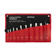 REXANT 1258722 Набор ключей-трубок торцевых REXANT 6х22 мм, вороток, оцинкованные, 10 шт.