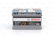 Bosch 0092S5A110 Батарея аккумуляторная 80А/ч 800А обратная полярн. стандартные (Европа) клеммы