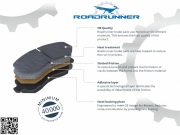ROADRUNNER RR21807SPD Колодки тормозные передние
