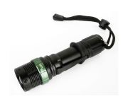 ULTRAFLASH 12187 Фонарь аккумуляторный 220В, черный, CREE 3 ватт, фокус, 3 режима, 18650, пластик. бокс Ultraflash E142