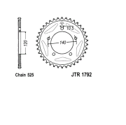 JT Sprockets JTR179248