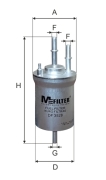 M-Filter DF3528 Топливный фильтр