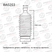 AVANTECH BA0203 Пыльник амортизатора Avantech