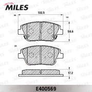 Miles E400569 Колодки тормозные