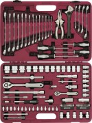 THORVIK UTS0101 Набор инструмента универсальный 1/4&quot;&quot;, 1/2&quot;&quot;DR, 101 предмет