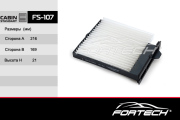 Fortech FS107 Фильтр салонный