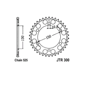 JT Sprockets JTR30048