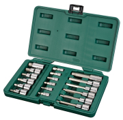 SATA 09053 Биты (набор) 18пр. HEX (Metric) пласт.кор.
