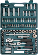 FINCH INDUSTRIAL TOOLS 65214 Набор инструмента автомобильный 94 шт. CrV 1/2&quot;+1/4