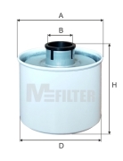M-Filter A8060 Воздушный фильтр