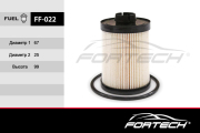 Fortech FF022 Фильтр топливный