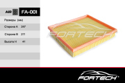 Fortech FA001 Фильтр воздушный