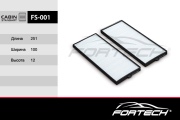 Fortech FS001 Фильтр салонный