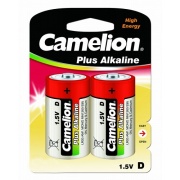 Camelion LR20BP2 Батарейка алкалиновая Plus Alkaline D 1,5 В упаковка 2 шт.