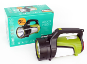 Camelion 14257 Фонарь аккум., черн/зел, USB2.0 Micro USB, Powerbank, 5Вт, 6А-ч, пластик, кор.