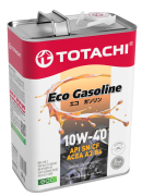 TOTACHI 10904 Масло моторное Eco Gasoline 10W-40 полусинтетическое 4 л 4589904934919