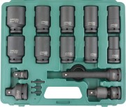 Jonnesway S03AD6120S Набор головок торцевых ударных глубоких 3/4""DR, 24-46 мм, 20 предметов