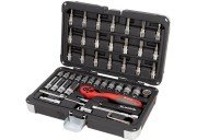 Matrix 13550 Набор инструмента, 1/4, Cr-V, S2, усиленный кейс, 47 предметов Matrix Professional