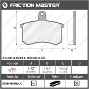 Friction Master MKD228