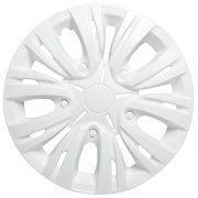 AIRLINE AWCC1503 Колпаки колесные 15" "Лион", белый, карбон, компл. 2 шт. (AWCC-15-03)