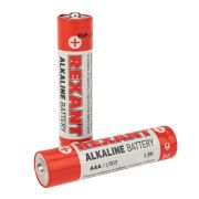 REXANT 301012 Алкалиновая батарейка AAA/LR03 1,5 V 4 шт. блистер