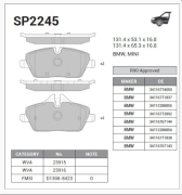 Sangsin brake SP2245