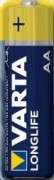 Varta 04106113414 Батарейка 4шт VARTA LONGLIFE 4 AA