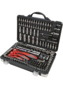 Matrix 13554 Набор инструмента, 1/4, 3/8, 1/2, Cr-V, S2, усиленный кейс, 151 предмет Matrix Professional