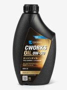 CWORKS A130R9001 Моторное масло CWORKS OIL 0W-30 C2, 1L