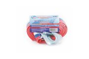AUTOVIRAZH AV600013 Трос буксировочный 3,5 т*5 м - лента с 2 крюками  в пакете  ZIP LOCK &quot;AUTOVIRAZH
