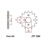 JT Sprockets JTF126417