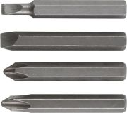 FINCH INDUSTRIAL TOOLS 56270 Биты для ударной отвертки CrV, набор 4 шт., 75 мм
