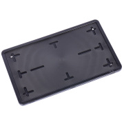 DOLLEX SPL1A38 Рамка номерного знака 290 х 170 (новый ГОСТ, тип 1А) силиконовая черная с адаптером