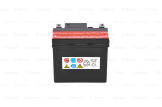 Bosch 0092M60040 Батарея аккумуляторная 4А/ч 30А обратная полярн. болтовые мото клеммы