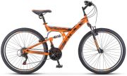 Stels LU083838 Велосипед 26 горный Focus V (2020) количество скоростей 18 рама сталь 18 оранжевый/черный