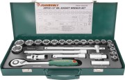 Jonnesway S04H4125S Набор головок торцевых 1/2&quot;&quot;DR, 10-32 мм, 25 предметов