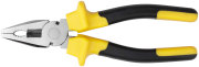 FINCH INDUSTRIAL TOOLS 49954 Плоскогубцы комбинированные &quot;Старт&quot; черно-желтые прорезиненные ручки, хром-никелевое покрытие 165 мм