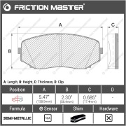 Friction Master MKD1258