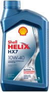 Shell 550051574 Масло моторное Helix HX7 SN+ 10W-40 полусинтетическое 1 л