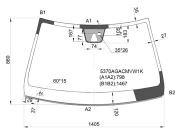 PILKINGTON 5370AGACMVW1K Стекло лобовое +камера + дд MERCEDES-BENZ C-CLASS CPE (C204) 11-15/E-CLASS C207 CPE 09-16