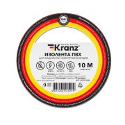 Kranz KR092004 Изолента ПВХ KRANZ 0.13х15 мм, 10 м, красная (10 шт./уп.)