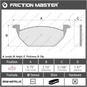 Friction Master MKD768