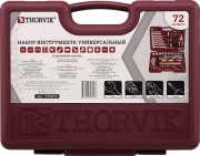 THORVIK UTS0072 Набор инструмента универсальный 1/4&quot;&quot;, 1/2&quot;&quot;DR, 72 предмета