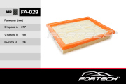 Fortech FA029 Фильтр воздушный