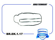 BRAVE BREK117 Прокладка клапанной крышки  BR.EK.1.17 Ford Focus II-III 1.6, C-MAX 1.6