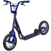 NOVATRACK 12STAMPN1ELBL5 Самокат 2-х колесный Трюковый подростковый Novatrack STAMP N1 Extreme Line алюминиевый не складной 100 кг синий 12STAMPN1EL.BL5