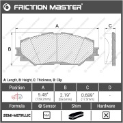 Friction Master MKD1210
