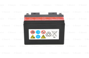 Bosch 0092M60130 Батарея аккумуляторная 9А/ч 80А прямая полярн. болтовые мото клеммы