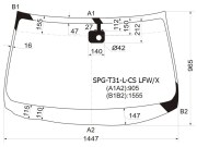 Sat SPGT31LCSLFWX