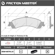 Friction Master MKD834